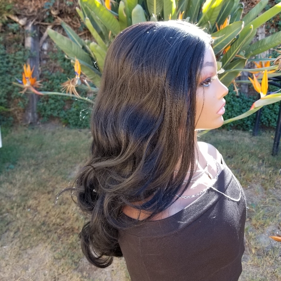 Lace Parting GLUELESS Body Curl Wig - Picture 3 of 8